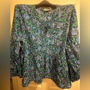 Vineyard vines blouse barely worn 3x